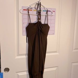 Brown dress from Charlotte Russe